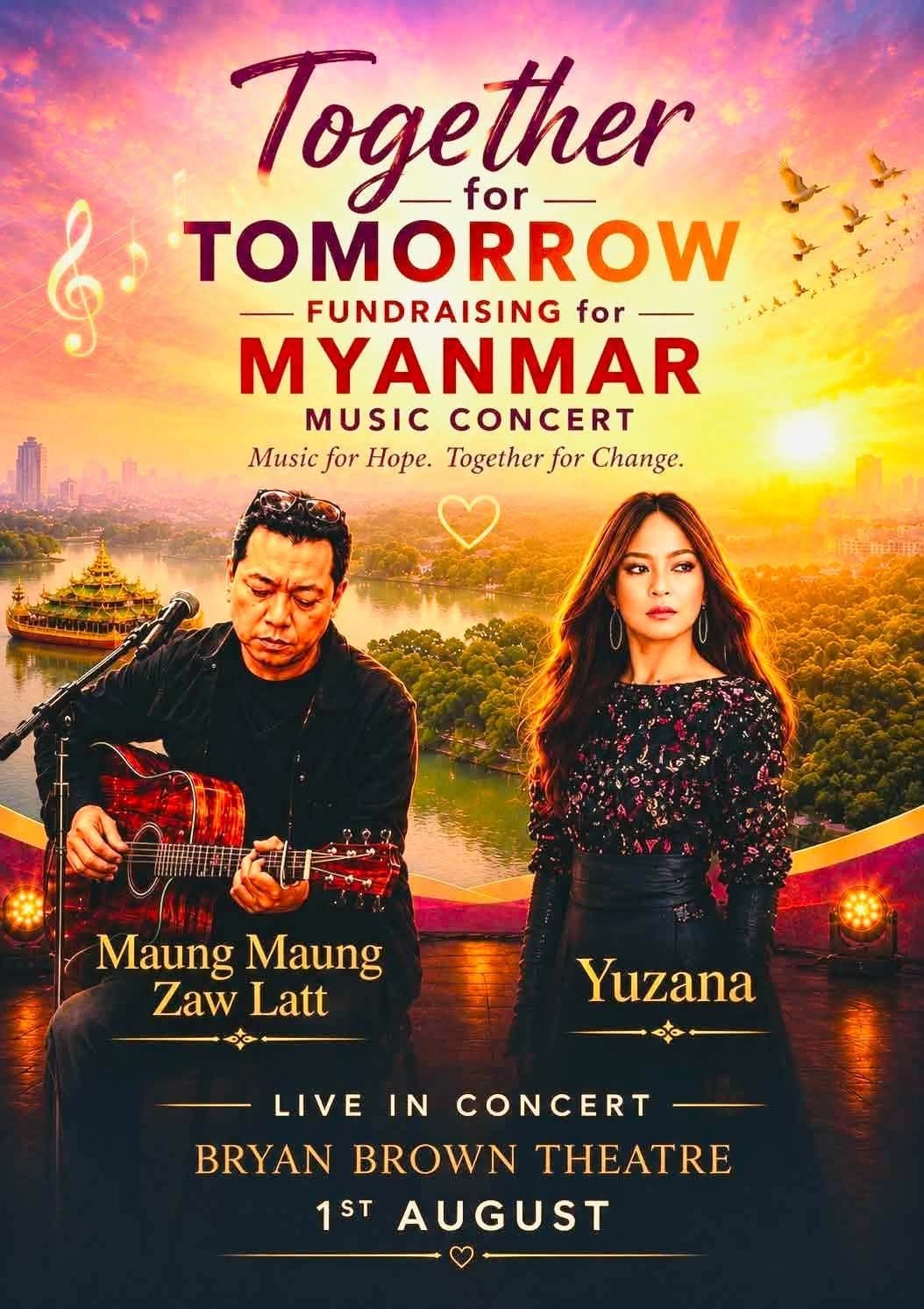 Together for Tomorrow show poster